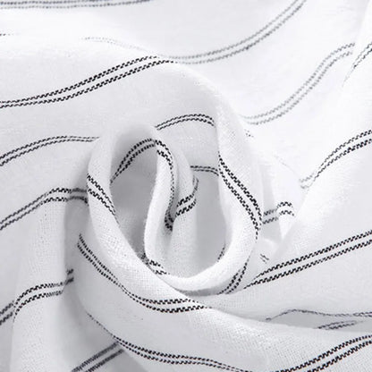 Camisa Conall de Lino y Algodón con Botones