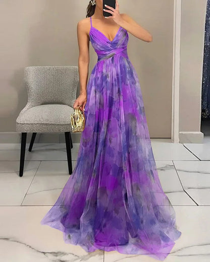 LUNA BELLUCCI | Vestido Maxi Elegancia Floral (EDICIÓN LIMITADA)