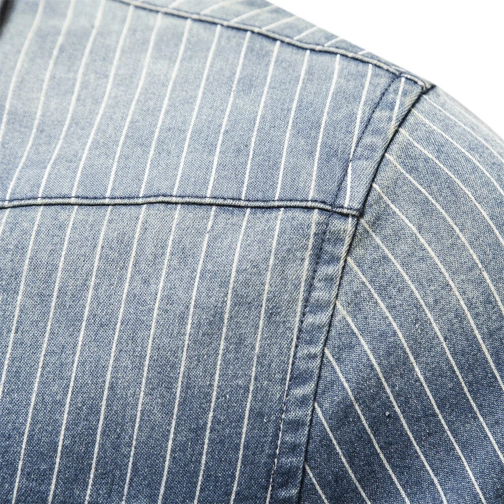 Camisa Westside a Rayas de Denim