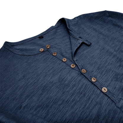 Henley Classic Comfort de Algodón