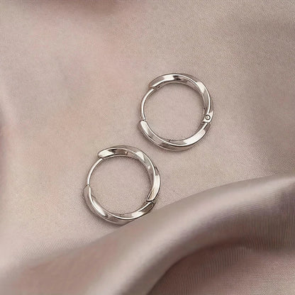 Pendientes colgantes geométricos minimalistas