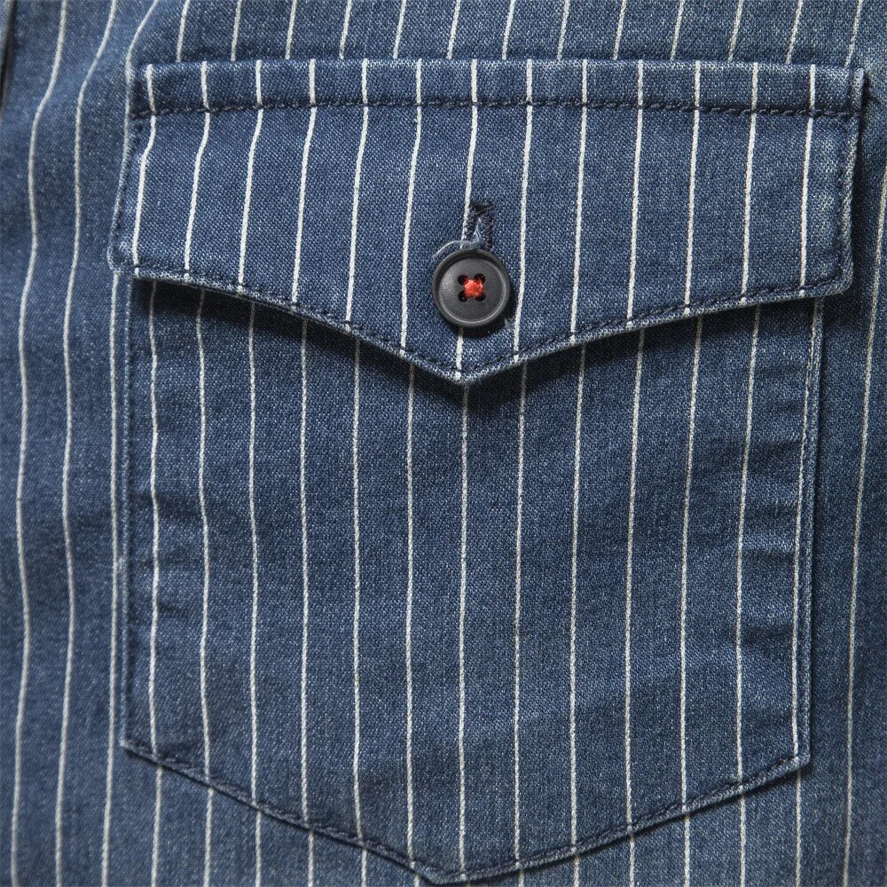 Camisa Westside a Rayas de Denim