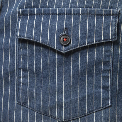 Camisa Westside a Rayas de Denim