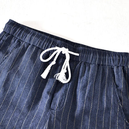 Shorts Amalfi de Mezcla de Lino