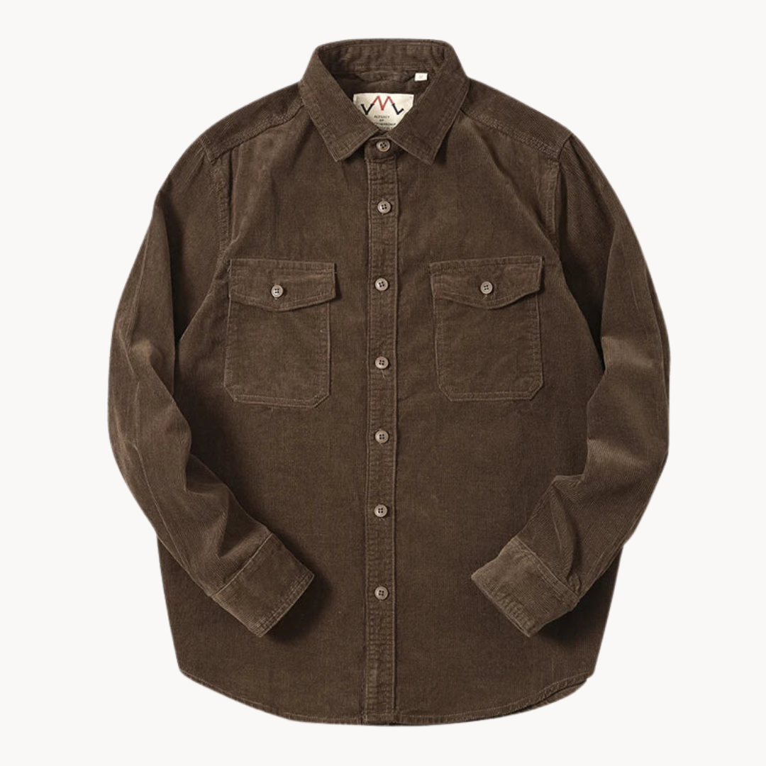 Camisa Clad de Algodón Pana