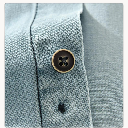 Camisa Frontier de Chambray en Algodón