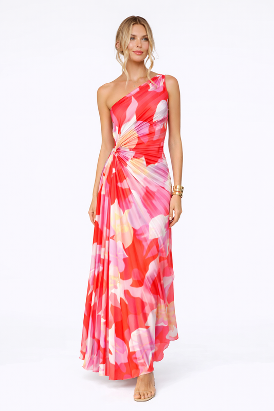 Gemma-Vestido plisado de verano