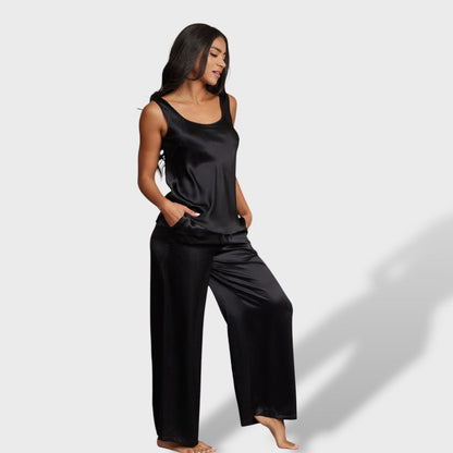 Clara | Pijama pierna ancha mujer