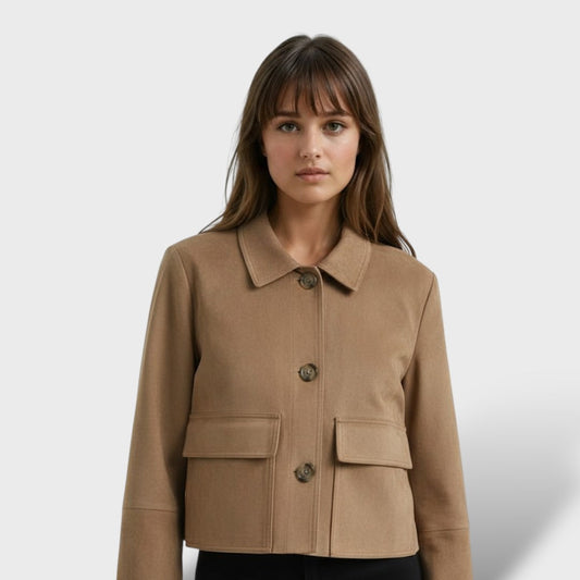 Chaqueta Vintage Mujer de Ante Otoño