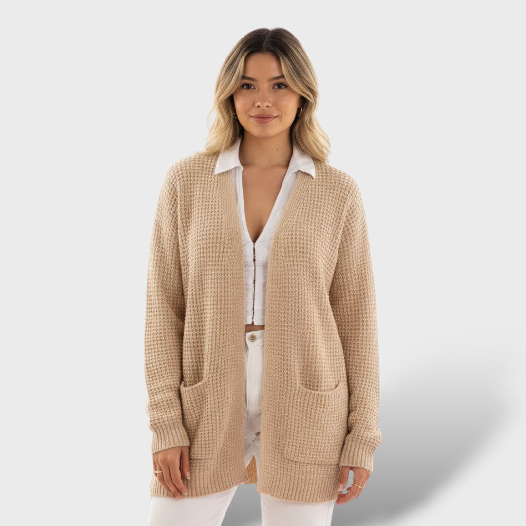 Cárdigan largo invierno mujer