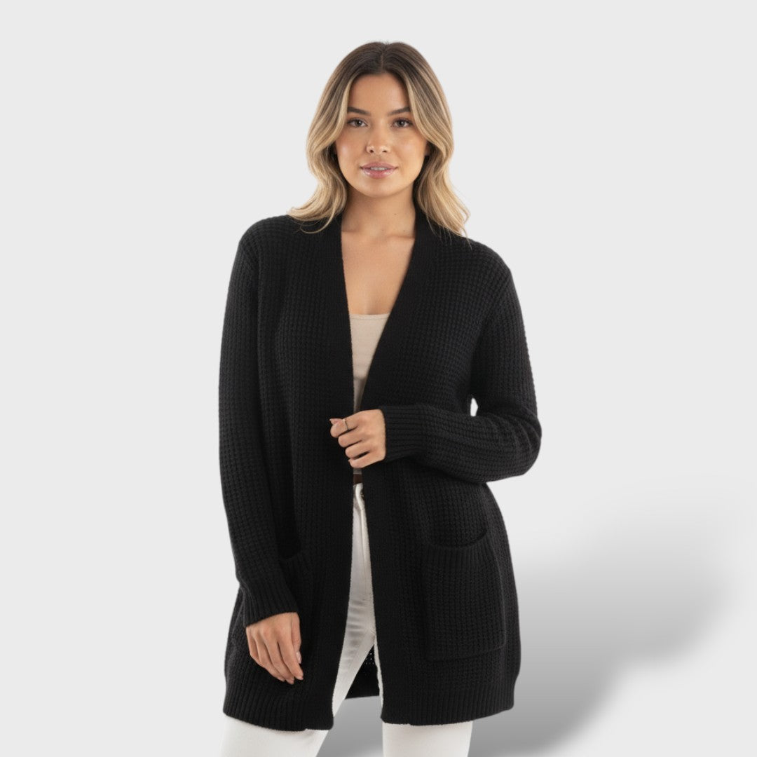 Cárdigan largo invierno mujer
