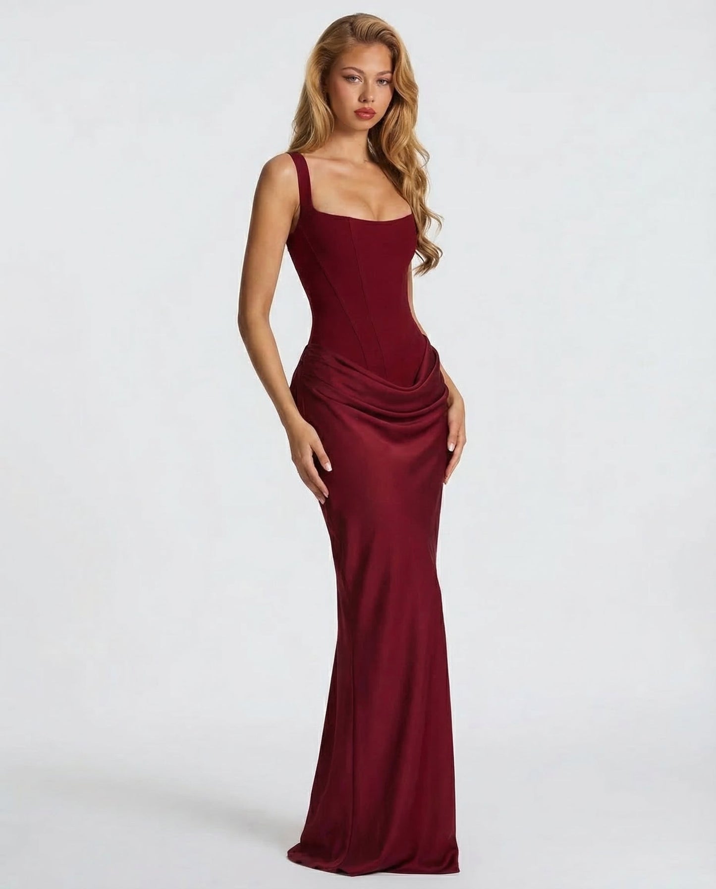Lauren - Hourglass Maxi Dress
