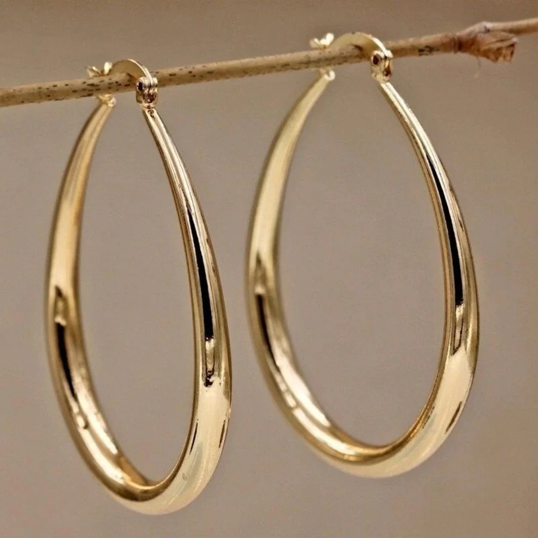 Pendientes vintage de oro exclusivos