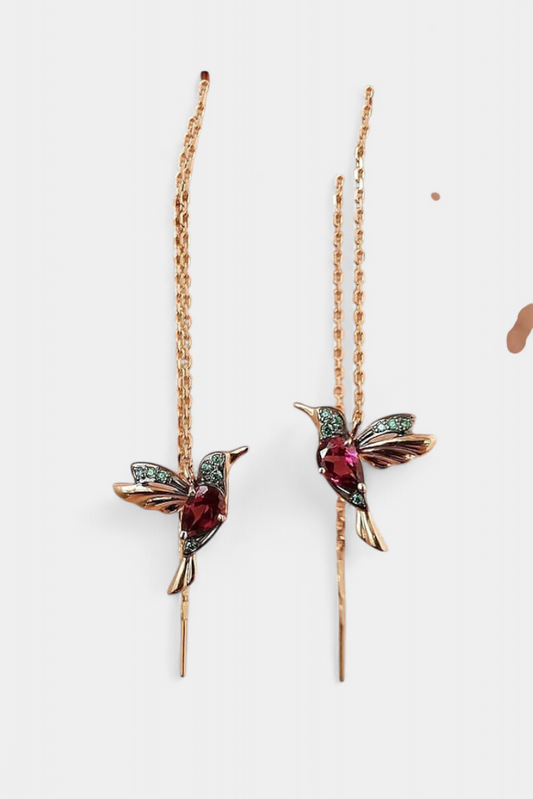 Pendientes Alas de Luz con Circonias Mixtas