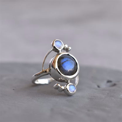 Anillo Océano Azul™ – Radiante y elegante