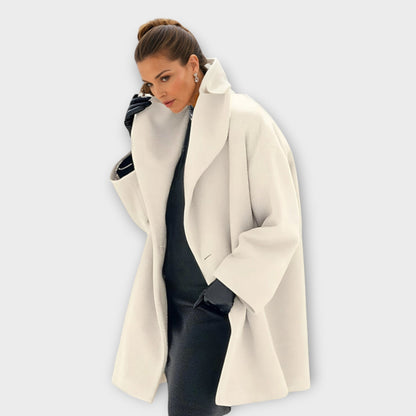 Martina | Abrigo de lana oversize para mujer