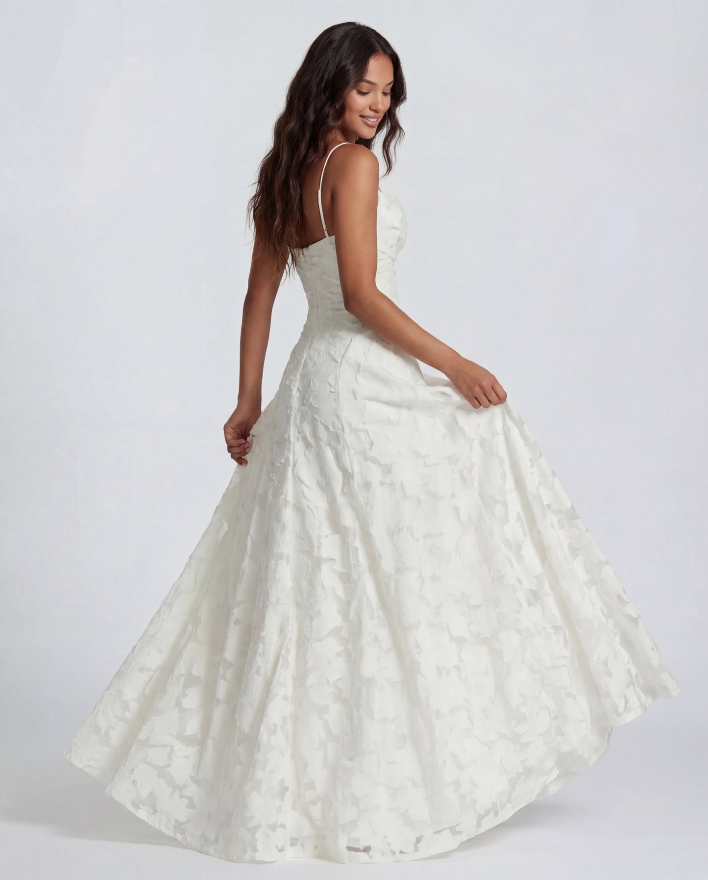 Sofia - Blush Floral Maxi Dress