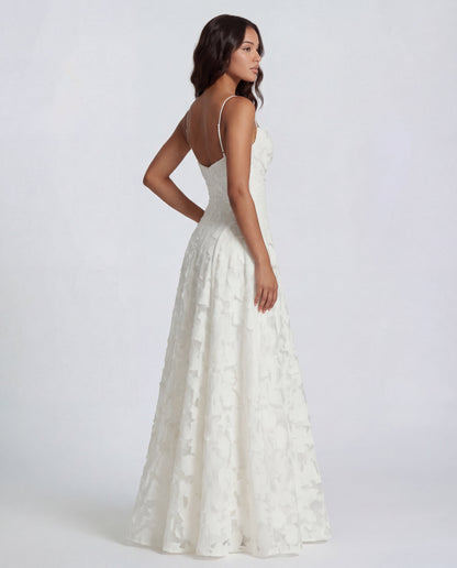 Sofia - Blush Floral Maxi Dress