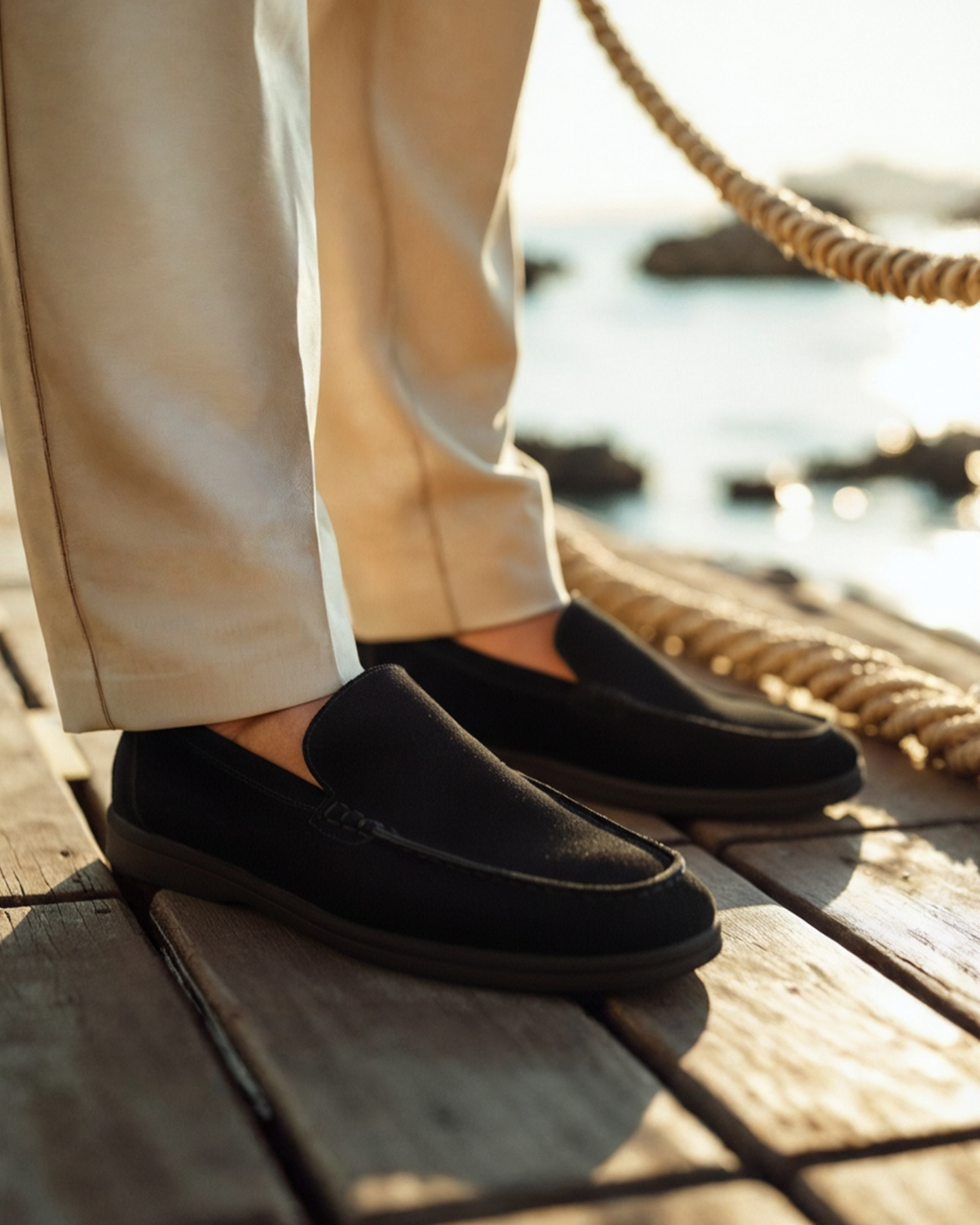 Mocasines Clásicos en Ante