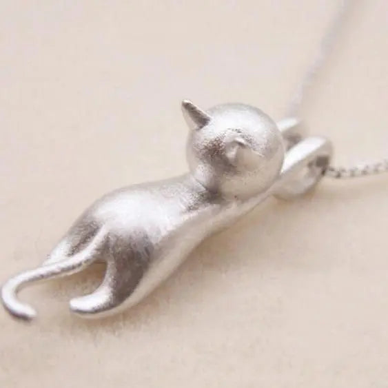 Collar bonito con colgante de plata 925