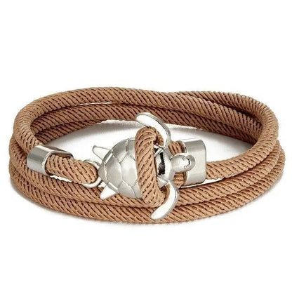 Pulsera de tortuga marina hecha a mano