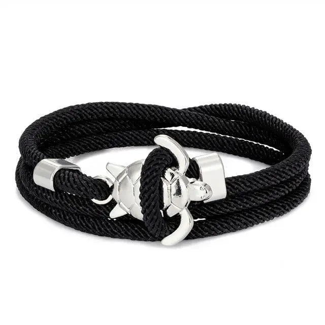 Pulsera de tortuga marina hecha a mano