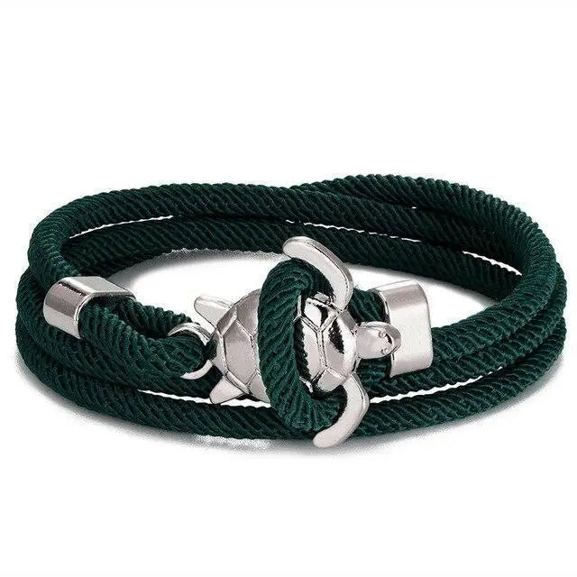 Pulsera de tortuga marina hecha a mano