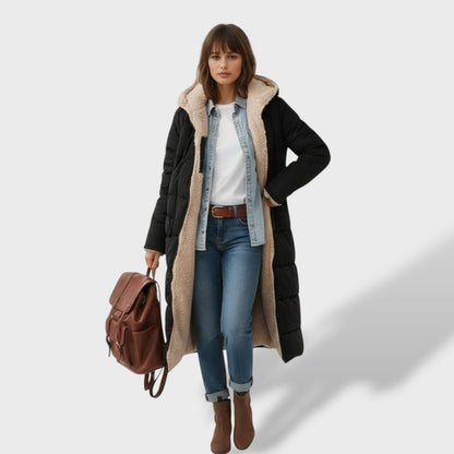 Marina | Abrigo cálido largo mujer