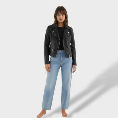 Isabel| Chaqueta cuero mujer