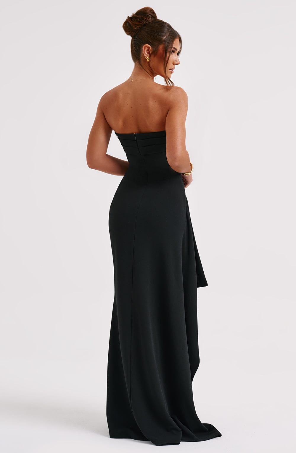 Alina - Vestido maxi sin hombros